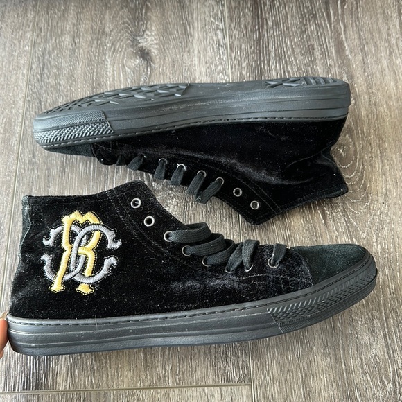 velvet roberto cavalli sneakers size 43 - Picture 1 of 3